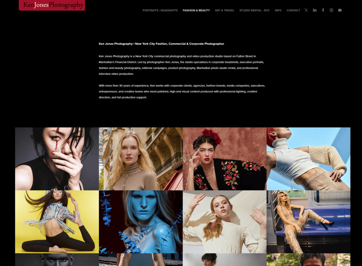 Fashion & Beauty Photography by Fulton Studio NYC.